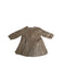 A Brown Long Sleeve Dresses from Bout'Chou in size 6-12M for girl. (Back View)