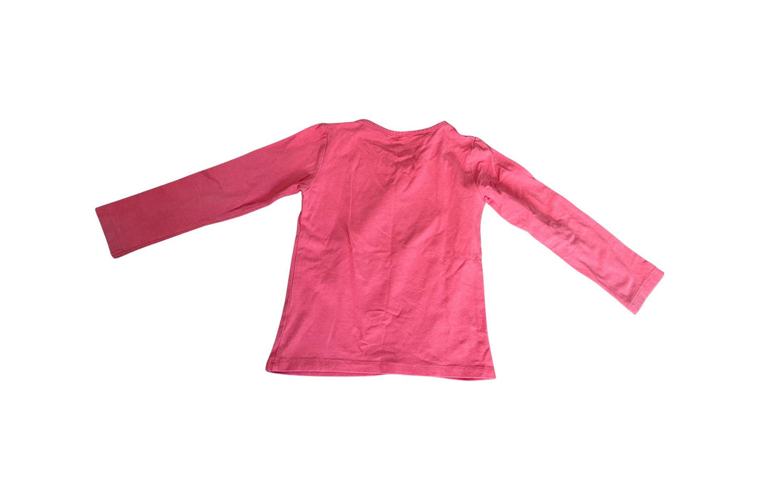 A Pink Long Sleeve T Shirts from La Compagnie des Petits in size 3T for girl. (Back View)