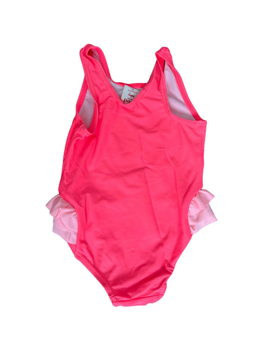 A Pink Swimsuits from Seed in size 3-6M for girl. (Back View)