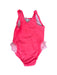 A Pink Swimsuits from Seed in size 3-6M for girl. (Back View)