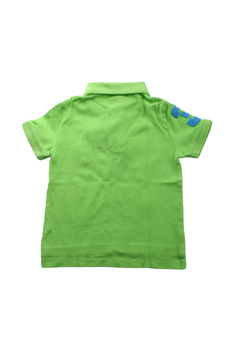 A Green Short Sleeve Polos from Polo Ralph Lauren in size 2T for boy. (Back View)