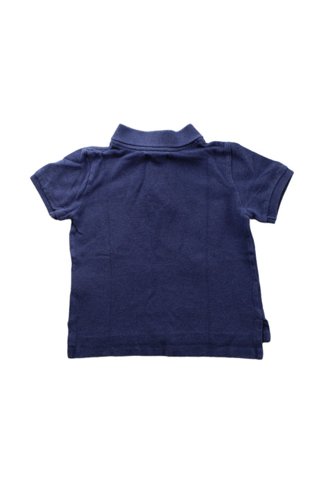 A Blue Short Sleeve Polos from Ralph Lauren in size 2T for boy. (Back View)