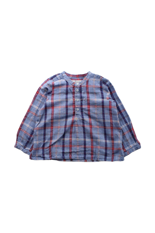 A Blue Long Sleeve Tops from Bonpoint in size 2T for boy. (Front View)