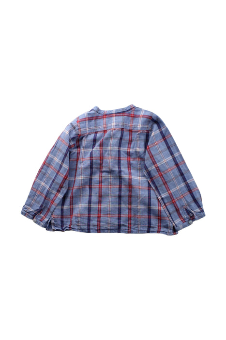 A Blue Long Sleeve Tops from Bonpoint in size 2T for boy. (Back View)