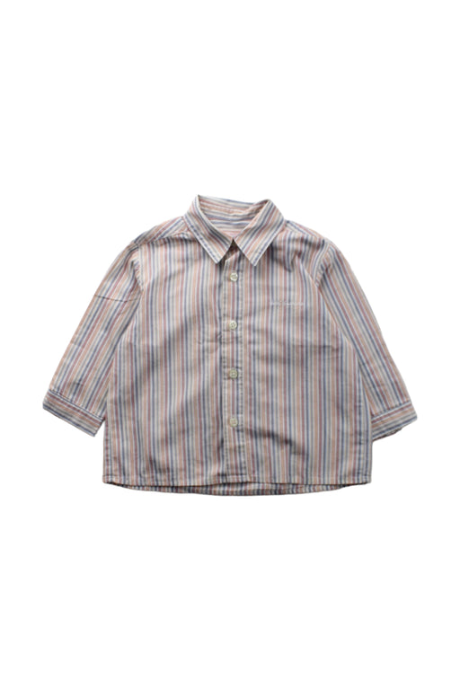 A Beige Long Sleeve Shirts from Cacharel in size 6-12M for boy. (Front View)