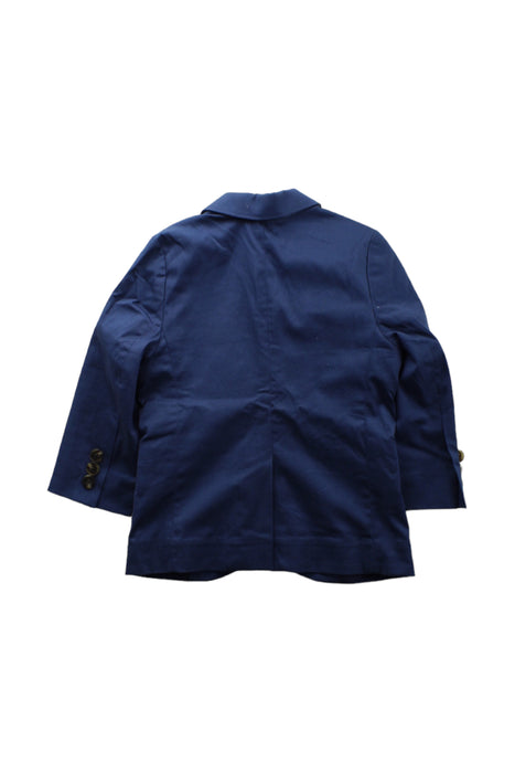 A Blue Blazers from Crewcuts in size 2T for boy. (Back View)