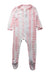 A Pink Onesies from Kyte Baby in size 6-12M for girl. (Front View)