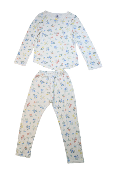 A Multicolour Pyjama Sets from Petit Bateau in size 4T for girl. (Front View)