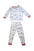 A Multicolour Pyjama Sets from Petit Bateau in size 4T for boy. (Front View)