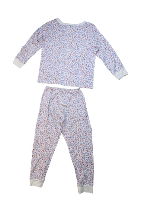 A Multicolour Pyjama Sets from Petit Bateau in size 4T for girl. (Back View)