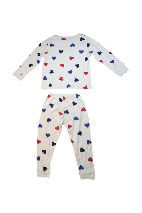 A Multicolour Pyjama Sets from Petit Bateau in size 4T for girl. (Back View)