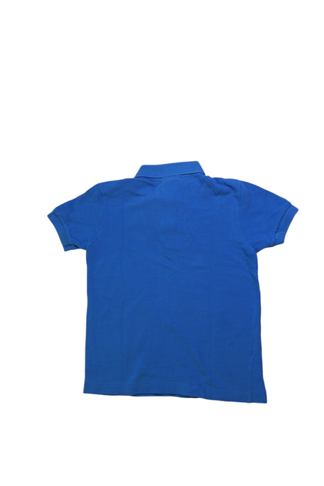 A Blue Short Sleeve Polos from Lacoste in size 8Y for boy. (Back View)