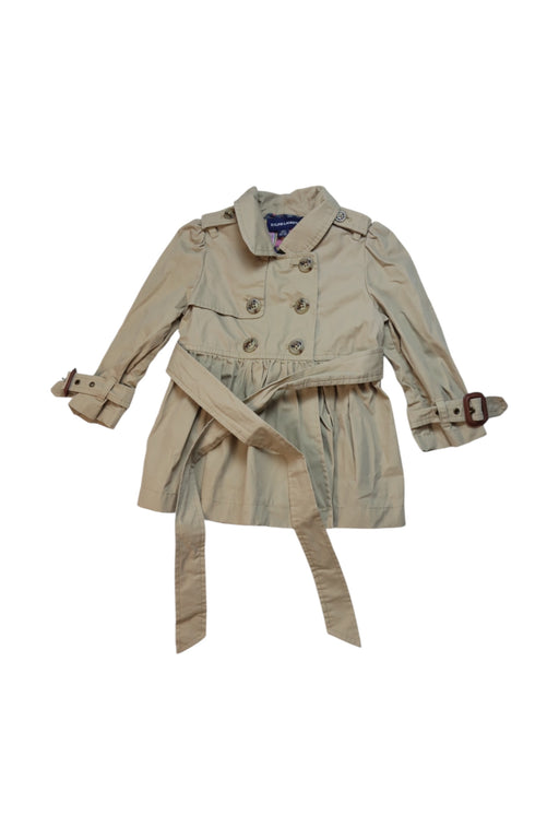 A Beige Coats from Ralph Lauren in size 12-18M for girl. (Front View)