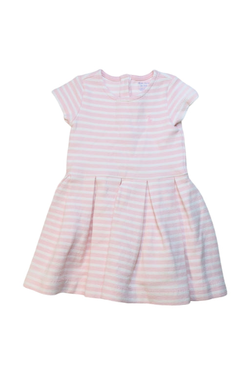 A Pink Short Sleeve Dresses from Ralph Lauren in size 12-18M for girl. (Front View)