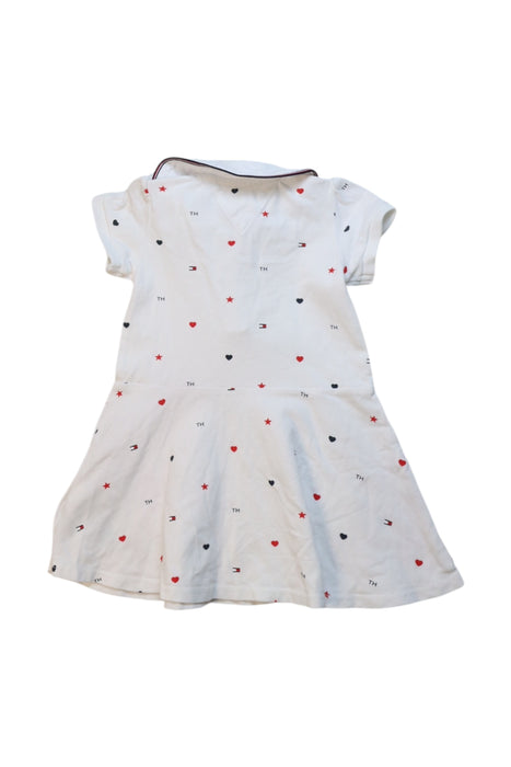 A Multicolour Short Sleeve Dresses from Tommy Hilfiger in size 0-3M for girl. (Back View)