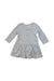 A Multicolour Long Sleeve Dresses from Catimini in size 6-12M for girl. (Back View)