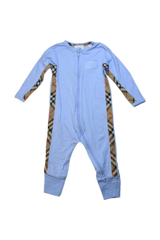 A Multicolour Long Sleeve Jumpsuits from Burberry in size 6-12M for neutral. (Front View)