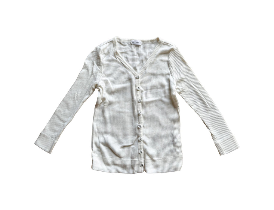 A Ivory Cardigans from Jamie Kay in size 4T for girl. (Front View)