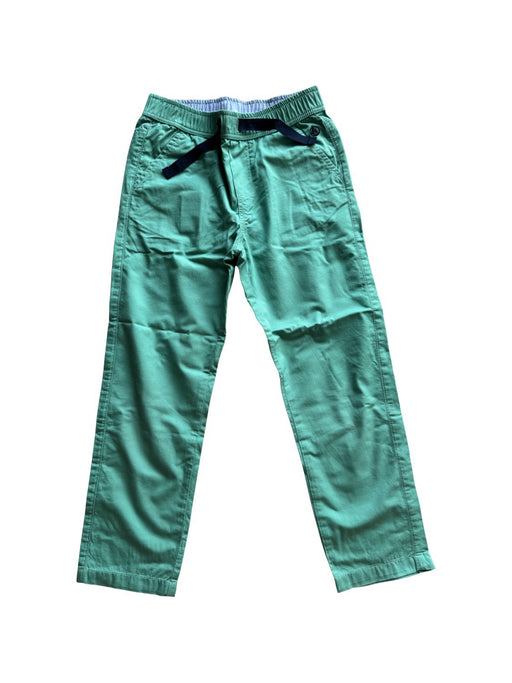 A Green Casual Pants from Petit Bateau in size 6T for boy. (Front View)