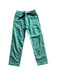 A Green Casual Pants from Petit Bateau in size 6T for boy. (Front View)