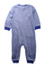 A Blue Long Sleeve Jumpsuits from A for Apple in size 6-12M for boy. (Back View)