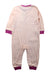 A Pink Long Sleeve Jumpsuits from A for Apple in size 6-12M for neutral. (Back View)