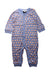 A Blue Long Sleeve Jumpsuits from A for Apple in size 6-12M for neutral. (Front View)