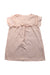 A Pink Short Sleeve Dresses from Chloe in size 6-12M for girl. (Front View)