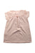 A Pink Short Sleeve Dresses from Chloe in size 6-12M for girl. (Back View)