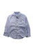 A Blue Long Sleeve Shirts from Armani in size 2T for boy. (Front View)