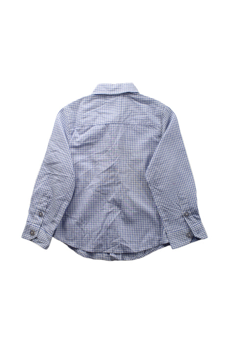 A Blue Long Sleeve Shirts from Armani in size 2T for boy. (Back View)