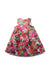 A Multicolour Sleeveless Dresses from I Pinco Pallino in size 2T for girl. (Back View)