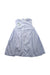 A Blue Sleeveless Dresses from Cyrillus in size 3T for girl. (Front View)