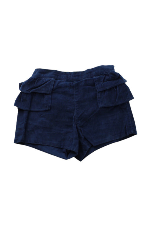 A Blue Shorts from Jacadi in size 2T for girl. (Front View)