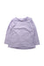 A Purple Long Sleeve Tops from Seed in size 3T for girl. (Front View)