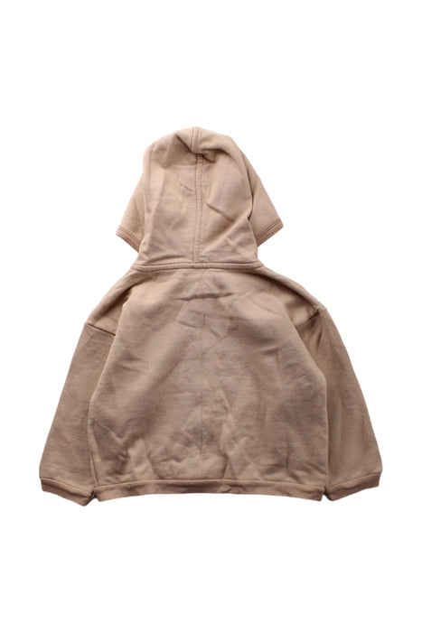 A Beige Zippered Sweatshirts from Petit Bateau in size 2T for girl. (Back View)