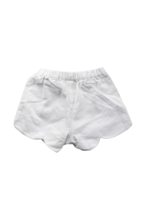 A White Shorts from Jacadi in size 2T for girl. (Back View)