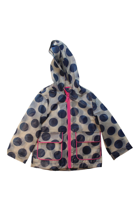 A Multicolour Rain Jackets from Boden in size 4T for girl. (Front View)