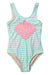 A Multicolour Swimsuits from Shade Critters in size 7Y for girl. (Front View)