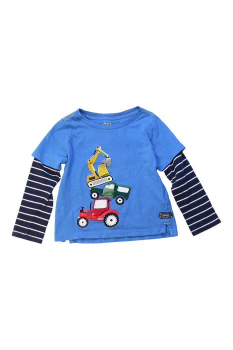 A Multicolour Long Sleeve T Shirts from Joules in size 3T for boy. (Front View)