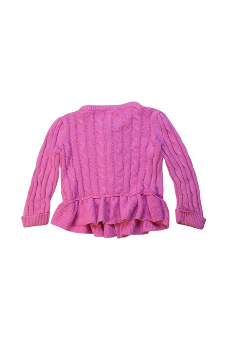 A Pink Cardigans from Ralph Lauren in size 12-18M for girl. (Back View)