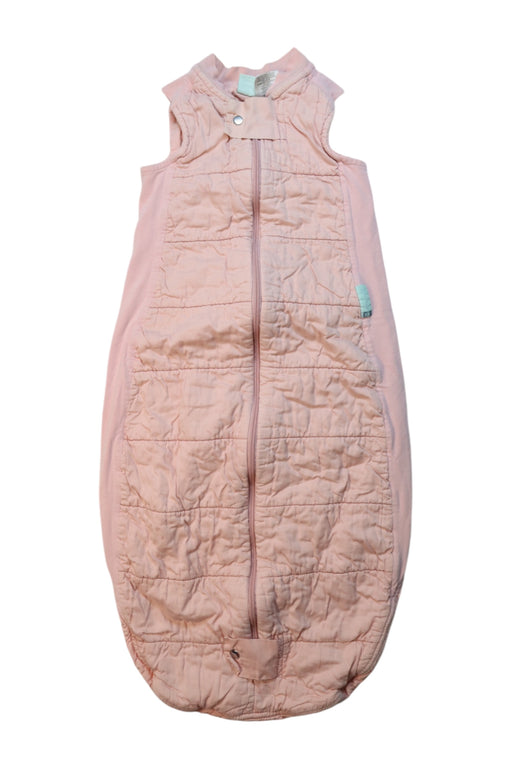 A Pink Sleepsacs from ErgoPouch in size 6-12M for girl. (Front View)