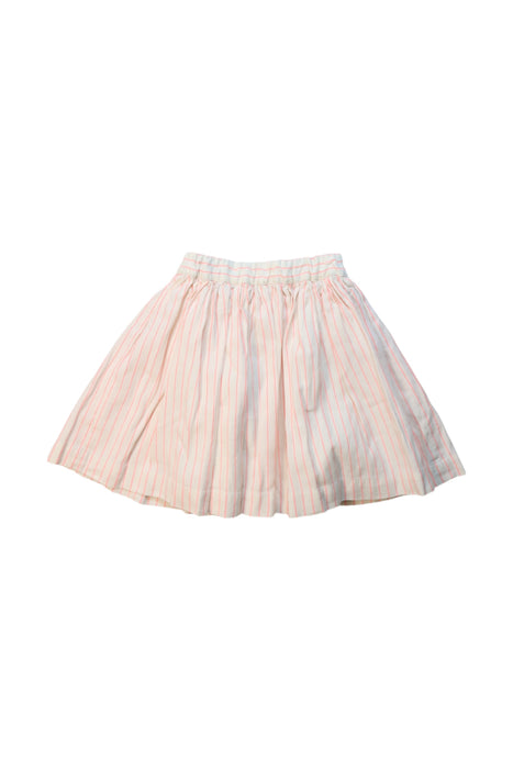 A Pink Mid Skirts from Bonpoint in size 6T for girl. (Back View)