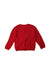 A Red Cardigans from Petit Bateau in size 4T for girl. (Back View)