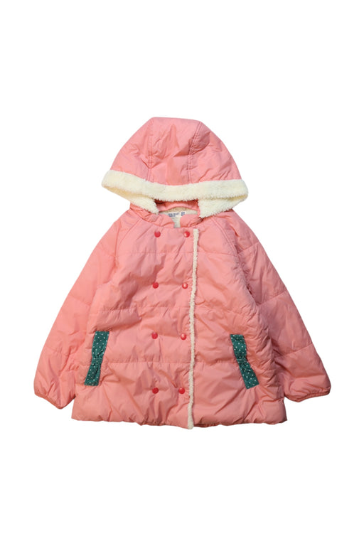 A Multicolour Puffer/Quilted Jackets from Ragmart in size 5T for girl. (Front View)