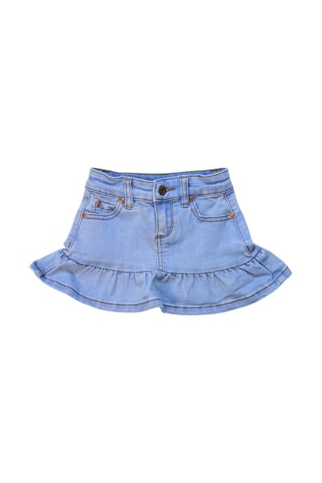 A Blue Short Skirts from Seed in size 3T for girl. (Front View)