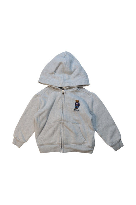 A Grey Sweatshirts from Ralph Lauren in size 12-18M for boy. (Front View)