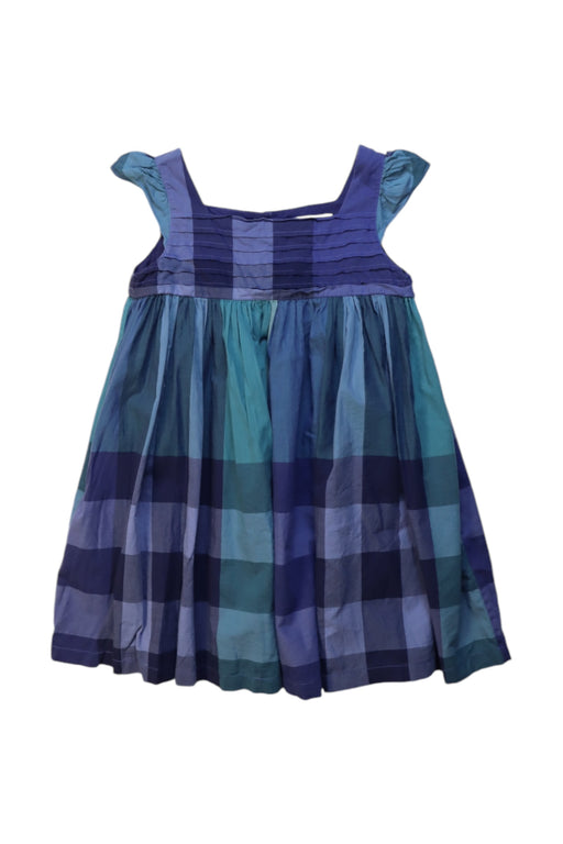 A Multicolour Sleeveless Dresses from Burberry in size 4T for girl. (Front View)