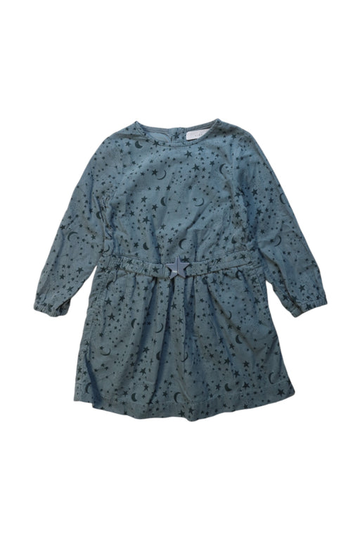 A Grey Long Sleeve Dresses from Stella McCartney in size 4T for girl. (Front View)