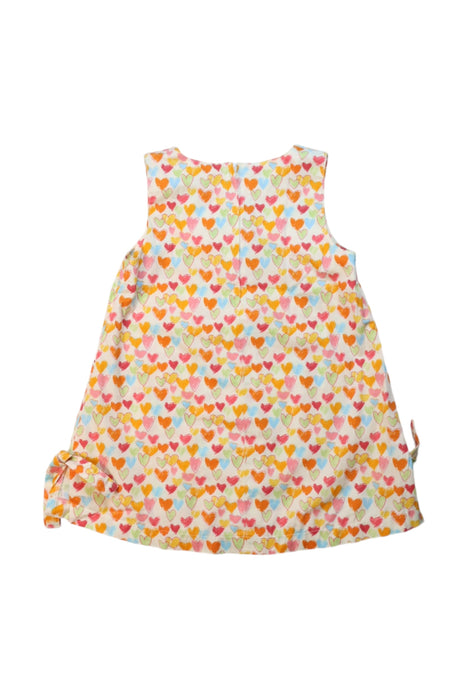 A Multicolour Sleeveless Dresses from Jim Thompson in size 4T for girl. (Back View)